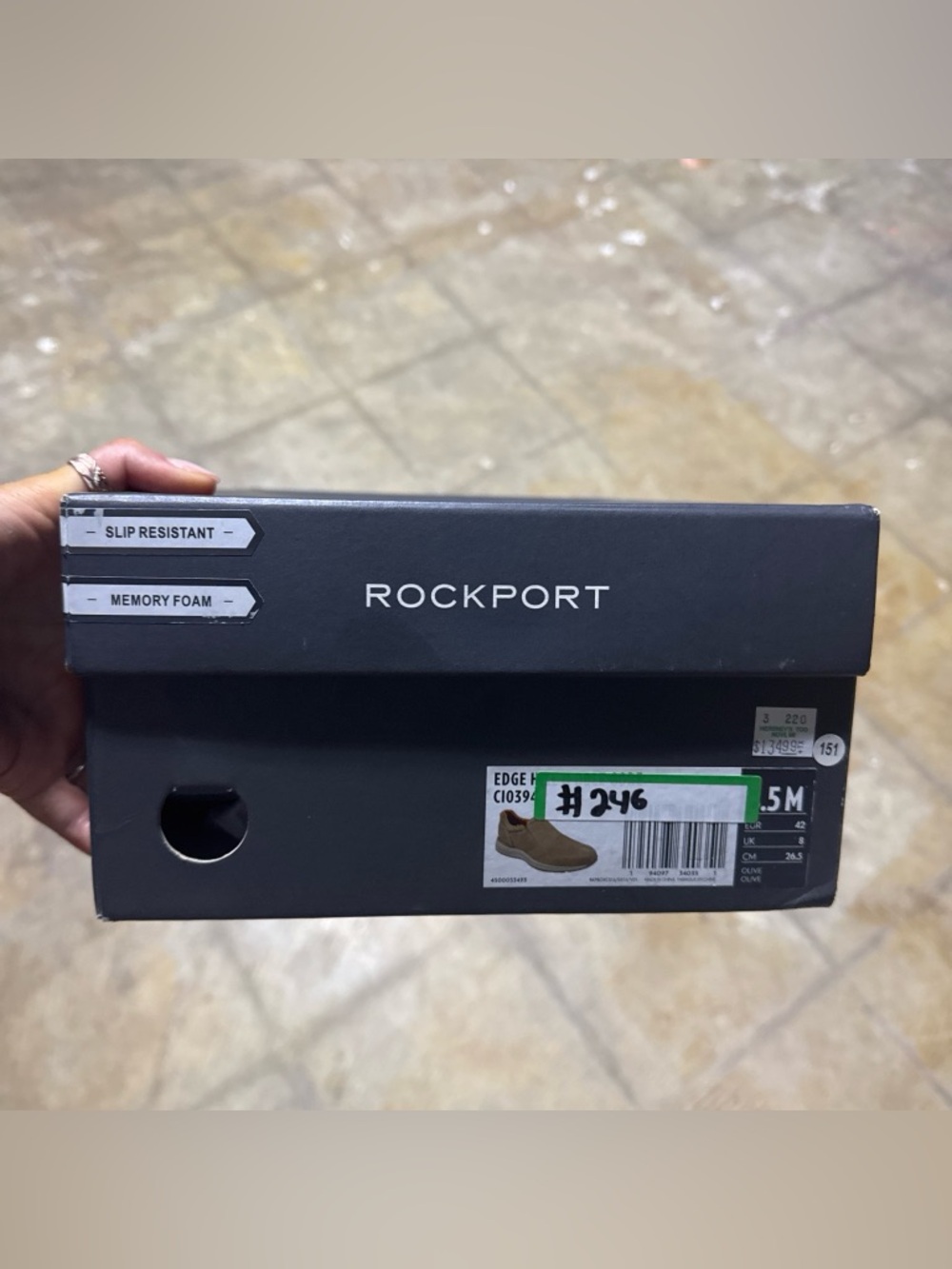 Rockport men’s slip on